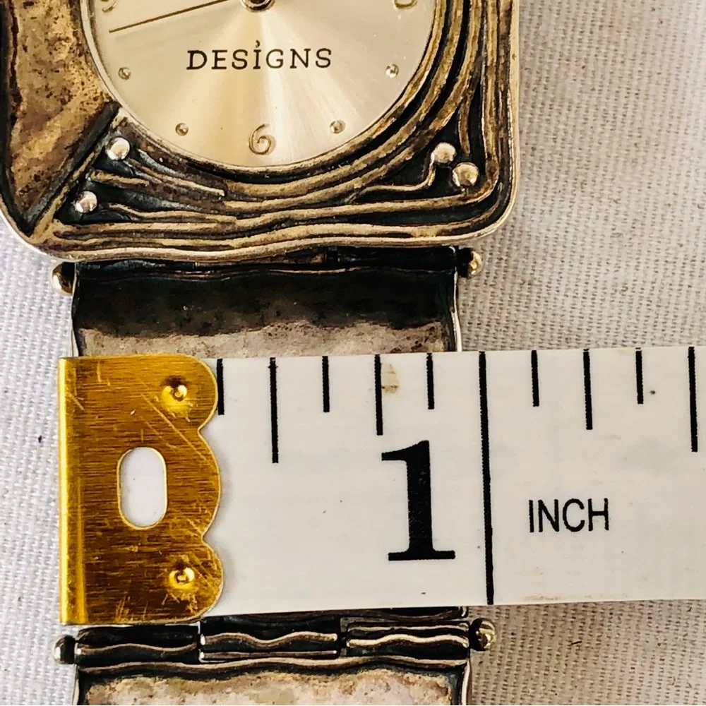 Silpada Sterling Silver Hinged Wrist Watch - Picture 12 of 17